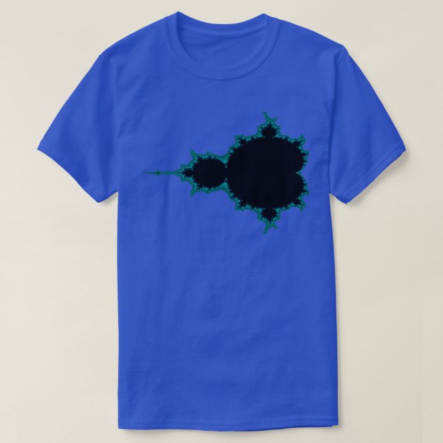 Mandelbrot Beetle T Shirt (Design framsida)