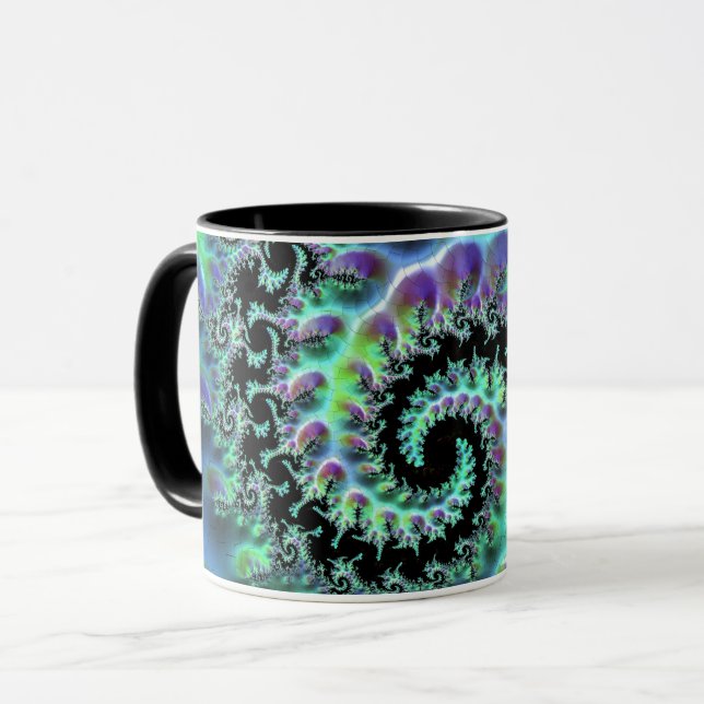 Mandelbrot Discovery Mugg (Framsida vänster)
