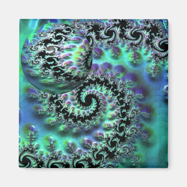 Mandelbrot Discovery with Sphere Magnet (Framsidan)