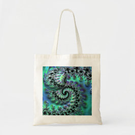 Mandelbrot Discovery with Sphere Tote Bag Tygkasse