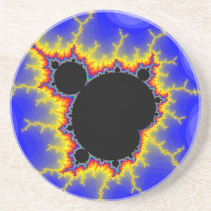 Mandelbrot fastställd Fractalkustfartyg Underlägg