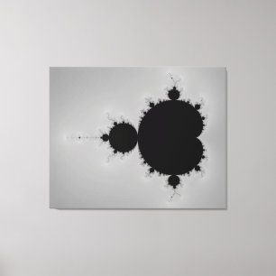 Mandelbrot fastställd FractalShape Canvastryck