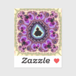 Mandelbrot Fractal Art Design Klistermärken