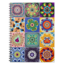 Mandelbrot Fractal Collage - bärbar dator