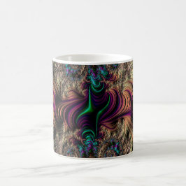 Mandelbrot fractal kaffemugg
