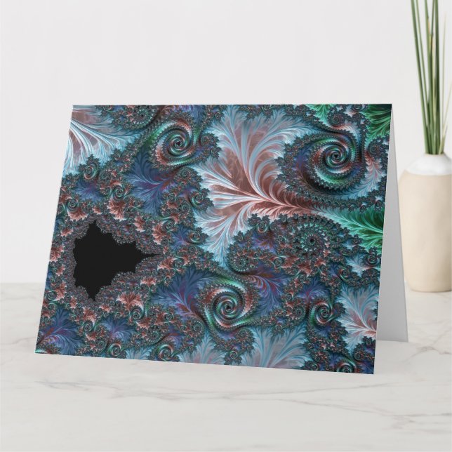 Mandelbrot Fractal Kort (Framsida)