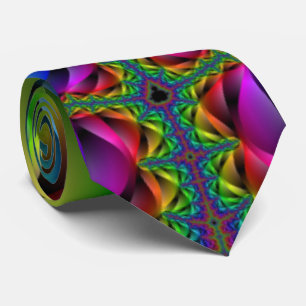 Mandelbrot Fractal Necktie Slips