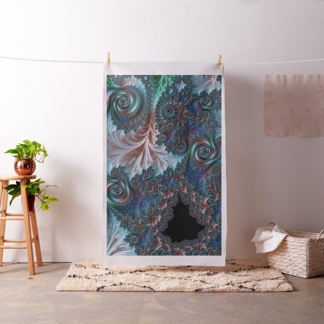 Mandelbrot Fractal Tyg (In Situ)