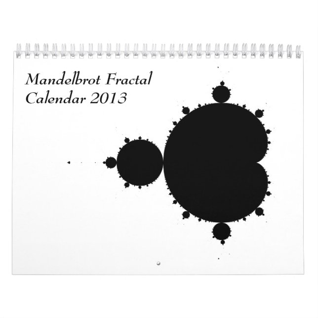 Mandelbrot Fractalkalender 2013 Kalender (Omslag)