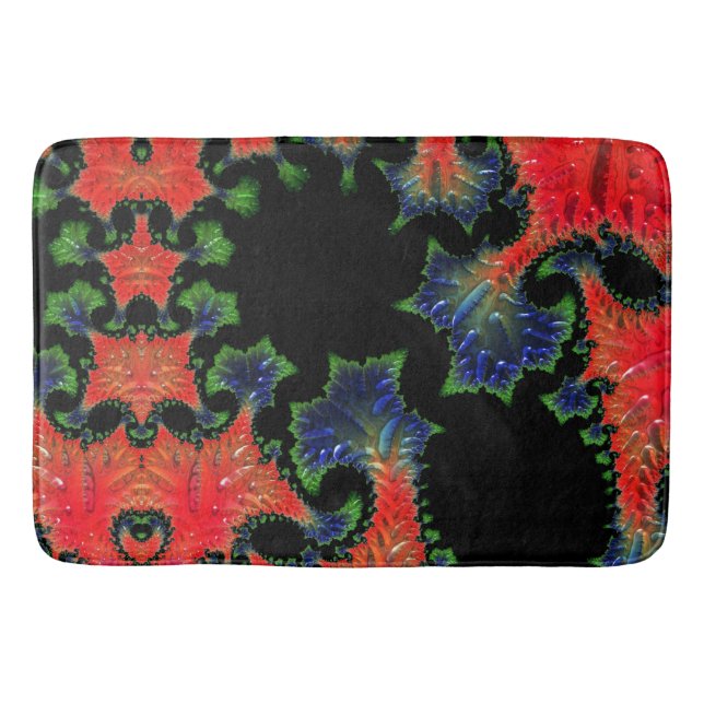 Mandelbrot Garden Bath Mat Badrumsmatta (Framsidan)