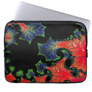 Mandelbrot Garden Electronics Bag Laptop Fodral
