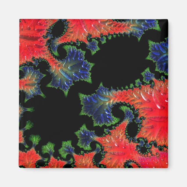 Mandelbrot Garden Magnet (Framsidan)