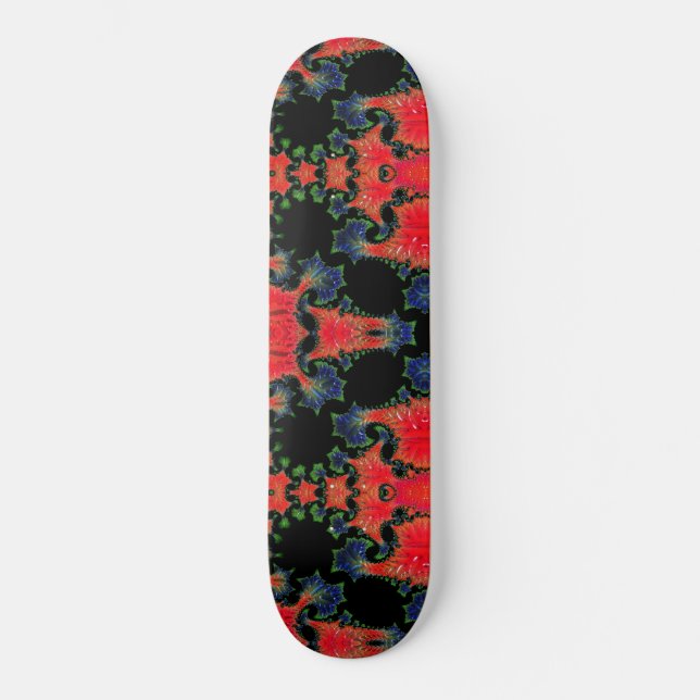 Mandelbrot Garden Skateboard (Framsida)