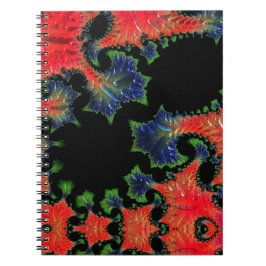 Mandelbrot Garden Spiral bärbar dator Anteckningsbok