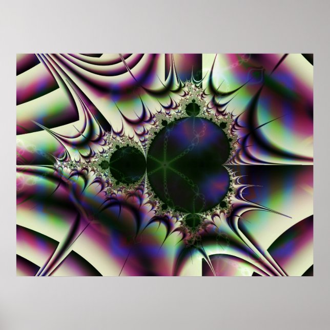mandelbrot gel3 poster (Framsidan)