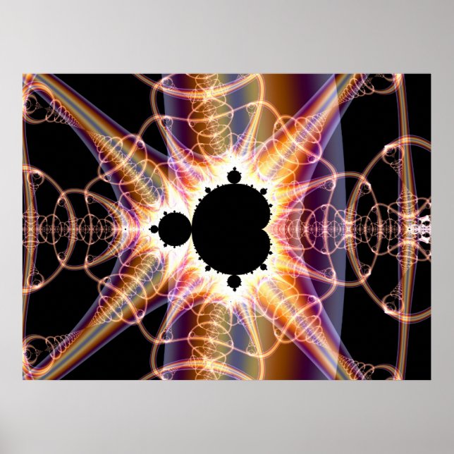 Mandelbrot : Genomskinlig Poster (Framsidan)