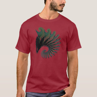 Mandelbrot konst t-shirt