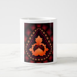 Mandelbrot Moth Jumbo Mugg