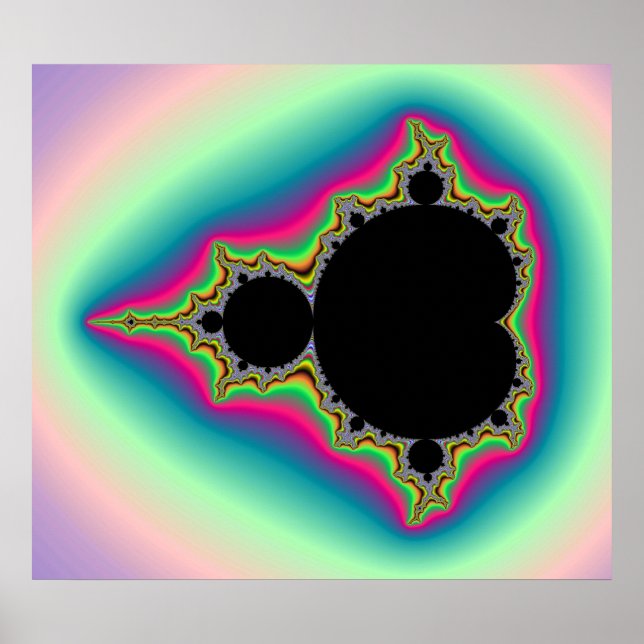 Mandelbrot Poster (Framsidan)