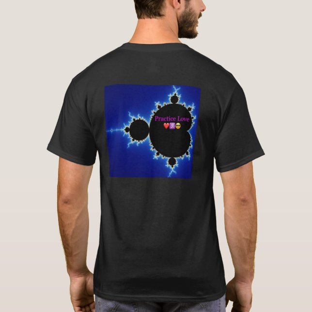 Mandelbrot PracticeLove Tee (Baksida)