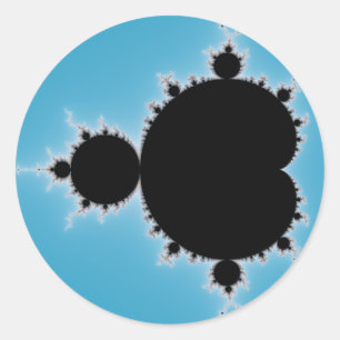 Mandelbrot Set 05 - Fractal Runt Klistermärke