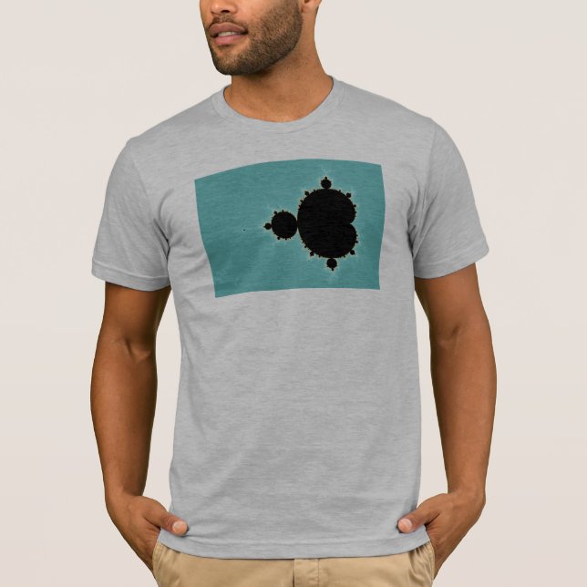 Mandelbrot Set 06 - Fractal T-shirt (Framsida)
