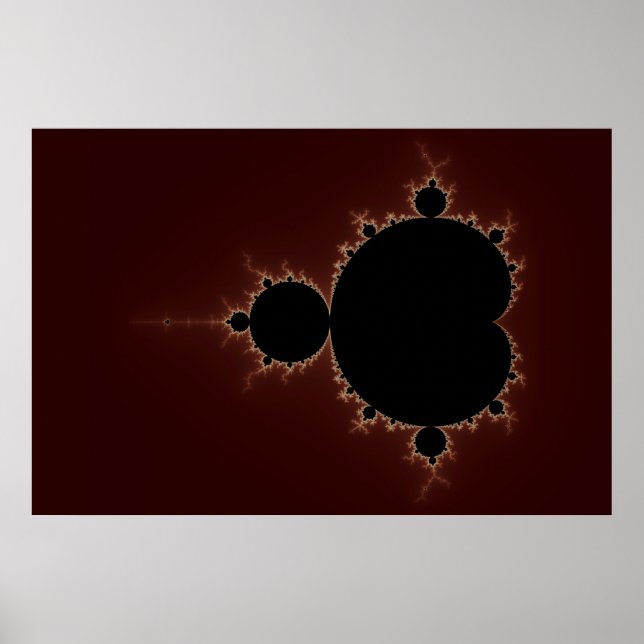 Mandelbrot Set 08 - Fractal Poster (Framsidan)