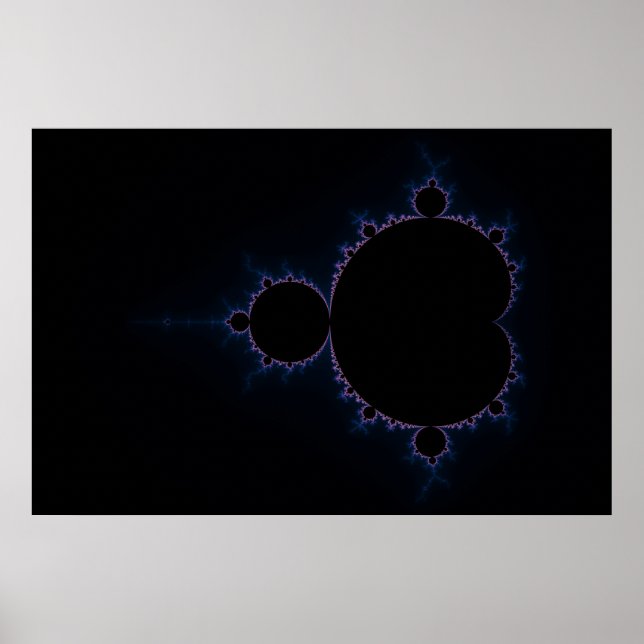 Mandelbrot Set 10 Poster (Framsidan)