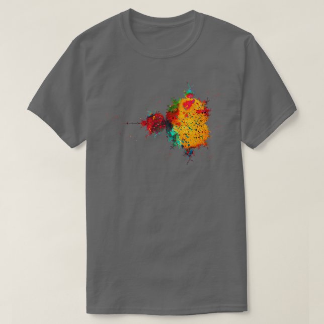 Mandelbrot Set 1 T Shirt (Design framsida)