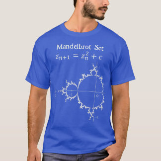 Mandelbrot Set Fractal Chaos Theory Math Physics D T Shirt