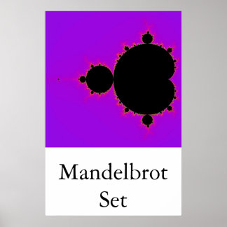Mandelbrot Set (Fullt) Poster