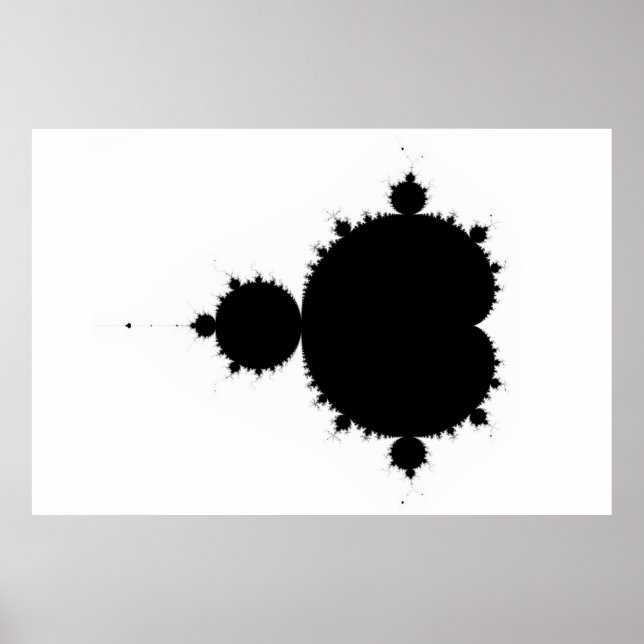 Mandelbrot Set Mycket stor poster (Framsidan)