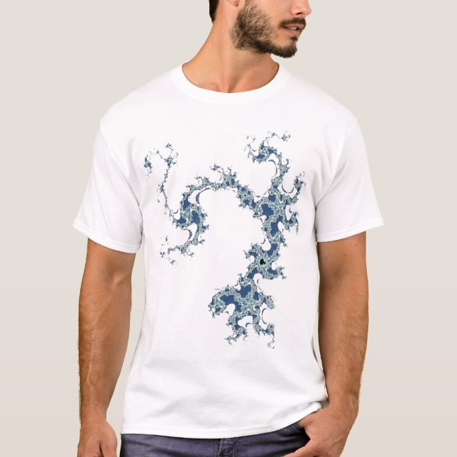 mandelbrot skärgård tee shirt (Framsida)