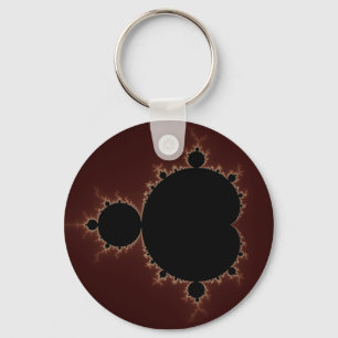 Mandelbrot uppsättning 08 - Fractal Nyckelring