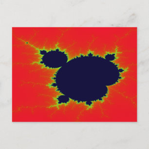 mandelbrot vykort