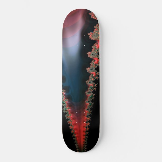 Mandelbrot Zip Skateboard (Framsida)