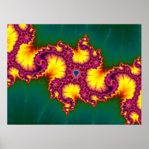 Mandelbrotfraktal Poster