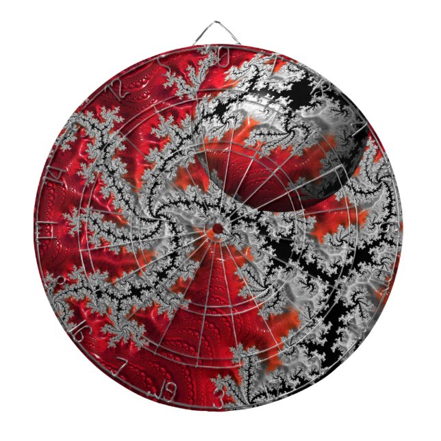 Mandelbrots Dartboard skönhet Darttavla (Framsidan)