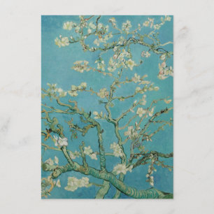 Mandelen blomstrar vid Vincent Van Gogh Inbjudningar