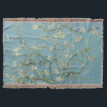 Mandelen blomstrar vid Vincent Van Gogh Mysfilt<br><div class="desc">Mandelen blomstrar vid Vincent Van Gogh, olja på kanfas 1890, är en målning av grenarna av ett mandelträd med lilla blommas vitblommor mot en klar och ljus blå himmel. Målat med påverkan av impressionism- och japantryck i dess slätade ut färger och sätta en klocka på som är uttrycksfulla skisserar, subjektspridningarna...</div>