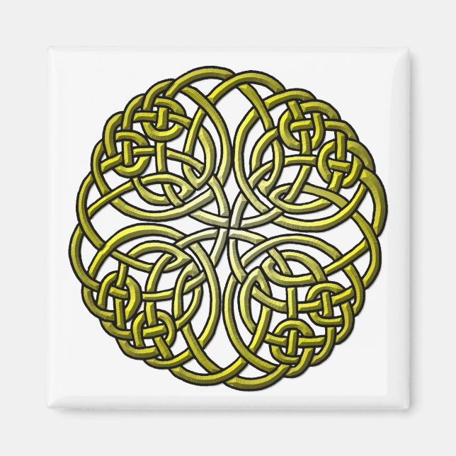 Mandella grönt magnet (Framsidan)