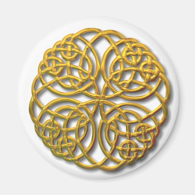 Mandella guld magnet (Framsidan)