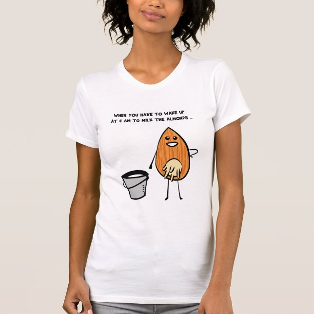 Mandelmjölk T-shirt (Framsida)