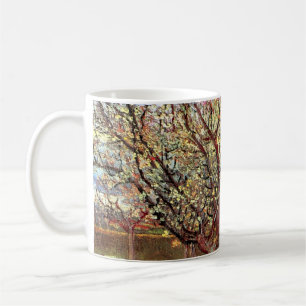 Mandelträd i blomning av Vincent van Gogh Kaffemugg