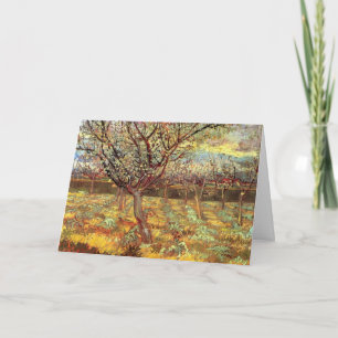 Mandelträd i blomning av Vincent van Gogh Kort