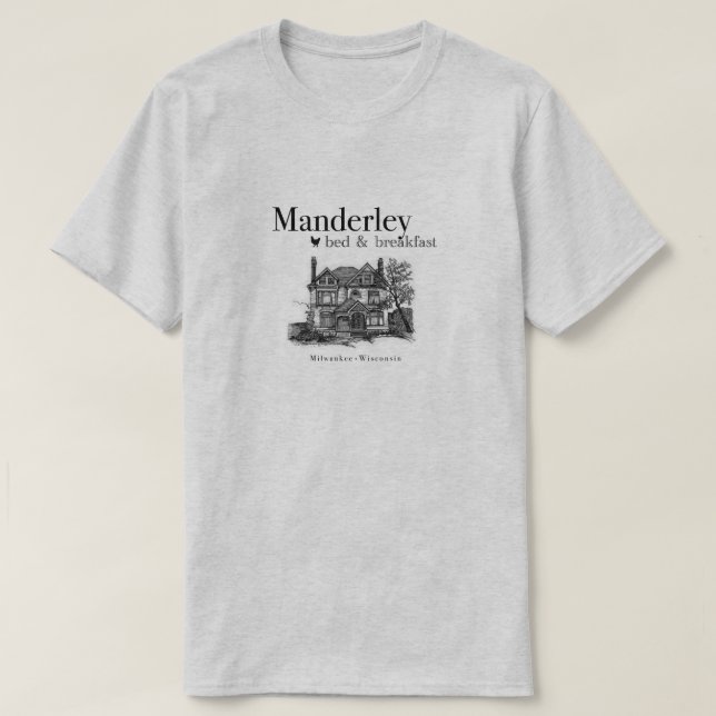 Manderley B&B Shirt T (Design framsida)