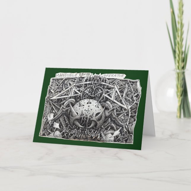 Mandible Death operator Kort (Framsida)
