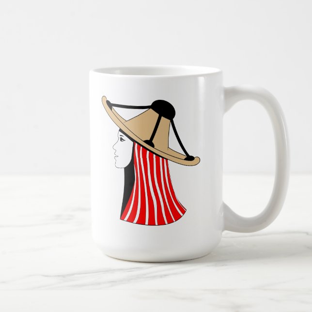 Mandil w Chachiya: Symboler för Jebalas identitet Kaffemugg (Höger)
