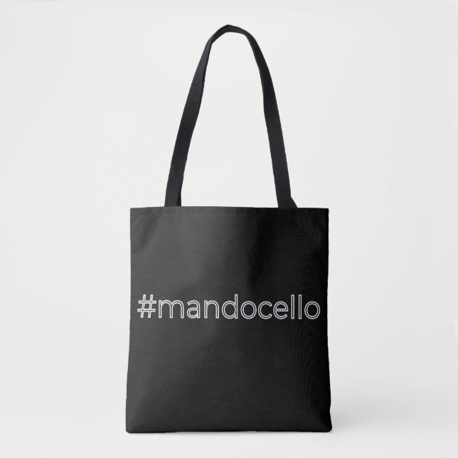 Mandocello Tote Bag Tygkasse (Framsida)