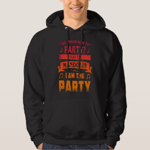 Mandolin Älskare player party T Hoodie